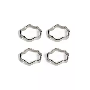 Sagaform inele de șervețel Anna 5 x 5 cm 4-pack imagine