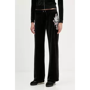 Juicy Couture pantaloni de trening din velur Wrap You Up imagine