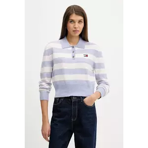 Tommy Jeans pulover din amestec de lână de alpaca imagine