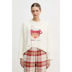 United Colors of Benetton longsleeve de pijama imagine