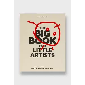 Luckies of London album pentru lucrări de artă pentru copii Big Book for Little Artists 23, 6 x 32, 8 x 5, 5 cm imagine