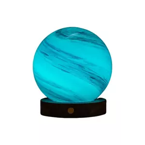 Gingko Design lampă decorativă LED fără fir AstraGlass Light L/12 x 12 x 13 cm imagine