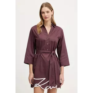 Karl Lagerfeld rochie din bumbac imagine