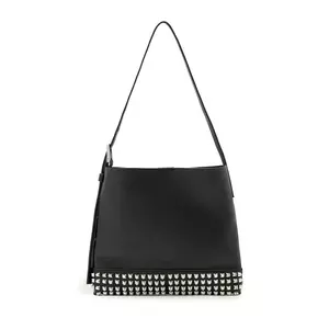 AllSaints poșetă de piele imagine