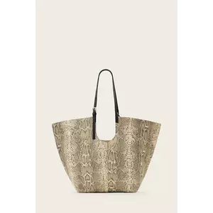 AllSaints poșetă de piele imagine