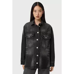 AllSaints cămașă jeans imagine