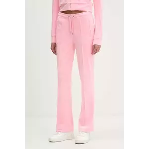 Juicy Couture pantaloni de trening din velur imagine