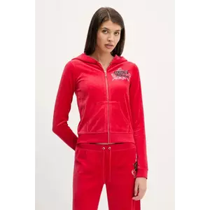 Juicy Couture bluză din velur Wrap You Up imagine