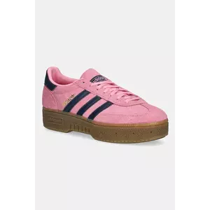 adidas Originals sneakers din piele întoarsă Handball Spezial Bold imagine