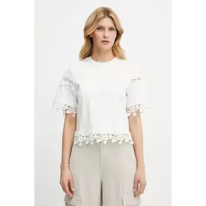 Morgan tricou din bumbac DFUTUR imagine