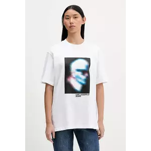 Karl Lagerfeld Jeans tricou din bumbac imagine