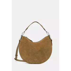 Coccinelle geantă de mână din piele întoarsă COCCINELLESUNUP SUEDE imagine