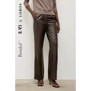 Bonded by Answear.LAB & LOBOS pantaloni de piele imagine