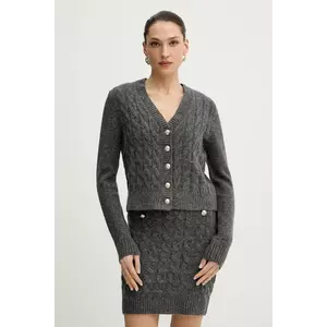 Morgan rochie din amestec de lână imagine