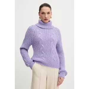 Morgan pulover din amestec de lână de alpaca imagine