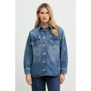 AllSaints cămașă jeans imagine