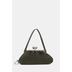 Weekend Max Mara poșetă de piele CUBICO imagine