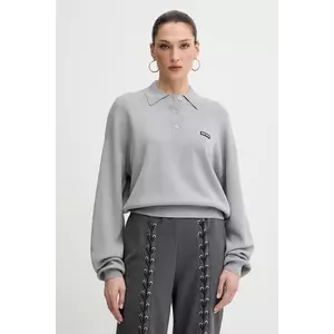 Rotate pulover din amestec de lână imagine