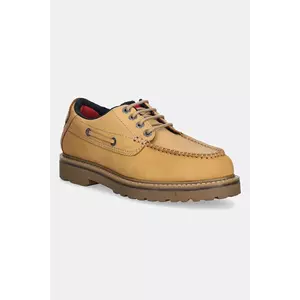 Tommy Jeans pantofi din nubuc ARCHIVE 01 BOAT SHOE imagine