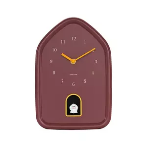 Karlsson ceas de perete cu sunet Modern Doggy 29 x 20 cm imagine