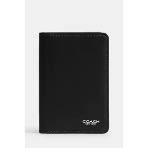 Coach card-holder din piele imagine
