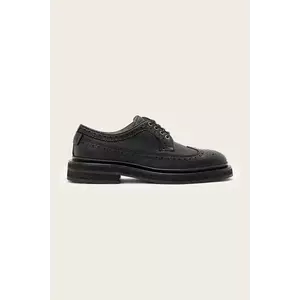 AllSaints pantofi de piele Escher Brogue imagine
