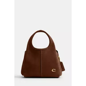 Coach geantă de mână din piele întoarsă lână 19 imagine