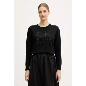 Dkny pulover de bumbac imagine