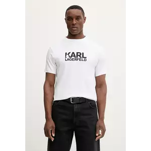 Karl Lagerfeld tricou din bumbac imagine