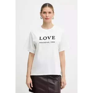 Weekend Max Mara tricou din bumbac AGILE imagine