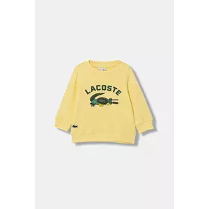 Lacoste hanorac de bumbac pentru copii imagine