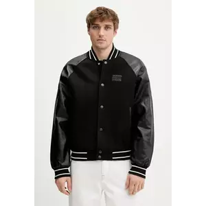 Tommy Jeans geacă din amestec de lână imagine