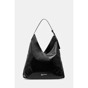 Karl Lagerfeld Jeans geantă de piele imagine