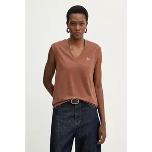 Karl Lagerfeld top din bumbac imagine