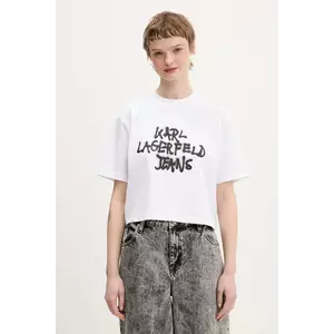 Karl Lagerfeld Jeans tricou din bumbac imagine