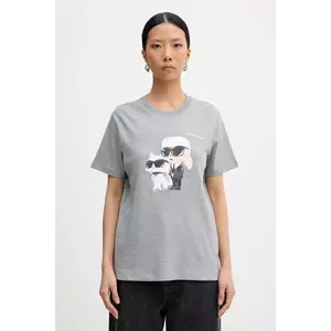 Karl Lagerfeld tricou din bumbac IKON imagine
