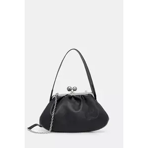 Weekend Max Mara poșetă de piele CUBICO imagine