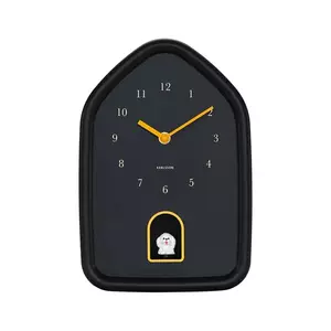 Karlsson ceas de perete cu sunet Modern Doggy 29 x 20 cm imagine