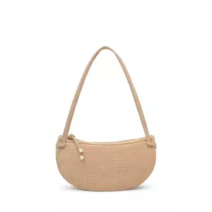 Tous geantă de mana din piele intoarsa Halfmoon imagine