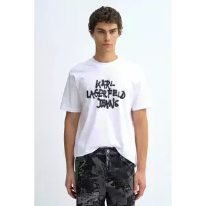 Karl Lagerfeld Jeans tricou din bumbac imagine