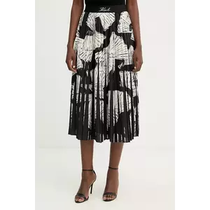 Karl Lagerfeld fustă COMMERCIAL PLEATED imagine