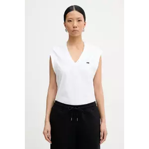 Karl Lagerfeld top din bumbac IKON imagine