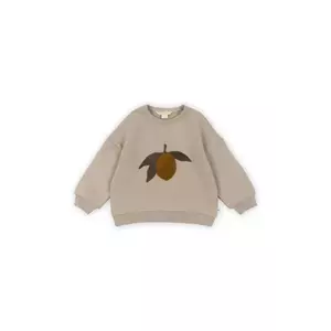 Konges Sløjd hanorac de bumbac pentru copii LOU TERRY SWEAT SHIRT OCS imagine