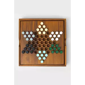 Luckies of London joc de masă - chinezesc Chinese Checkers 14 x 26 cm imagine