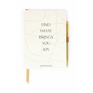 Designworks Ink notepad Gratitude Journal - Brings You Joy imagine
