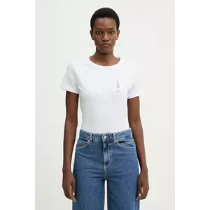 BOSS Orange tricou din bumbac C Elove 1 C Elove 1 imagine