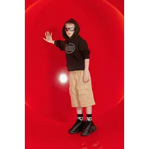 Diesel hanorac de bumbac pentru copii SCIRCLEHOOD OVER SWEAT-SHIRT imagine