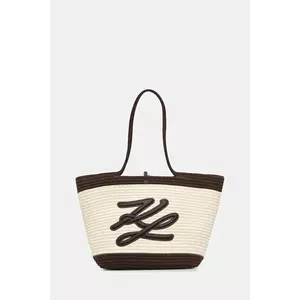 Karl Lagerfeld geantă de bumbac K/AUTOGRAPH imagine