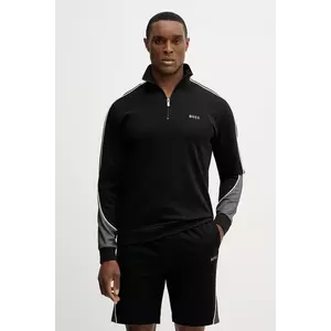 BOSS bluză lounge Tracksuit 1/4 Jacket imagine