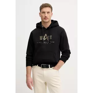 Alpha Industries bluză Basic Hoodie BL Effect Print imagine